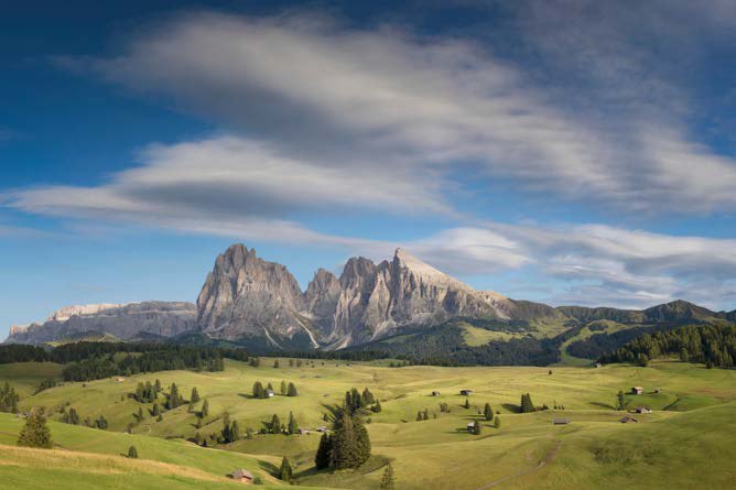 Winter sledding at Alpe di Siusi