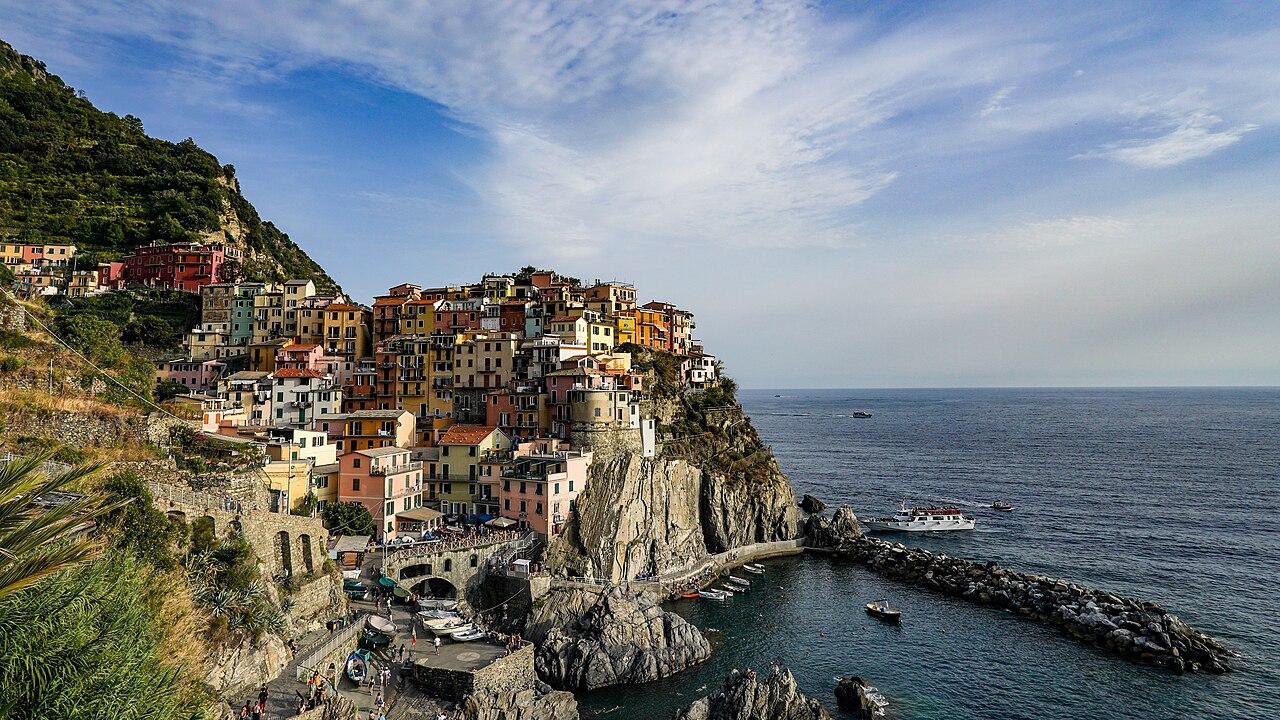 Cinque Terre coastal train hop
